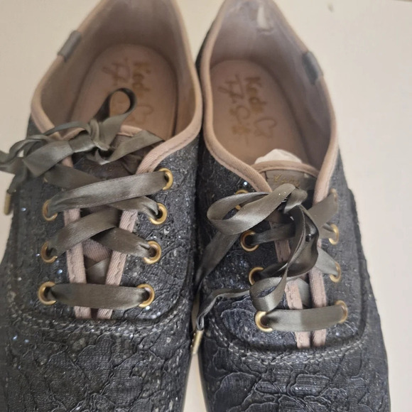 Taylor Swift x Keds Glitter Lace Sneakers Midnights Eras RARE US Womens 9 - Picture 3 of 8